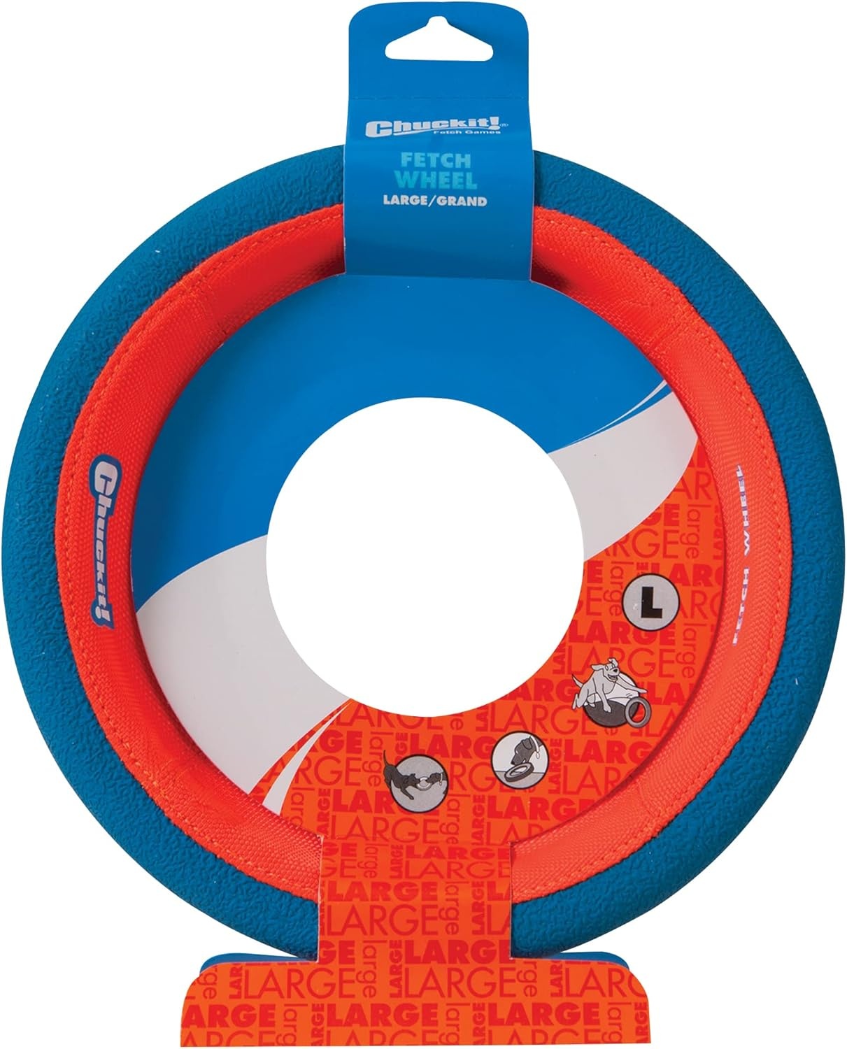 image:imageChuckit Fetch Wheel Outdoor Dog Toy Small For Small BreedsMulti