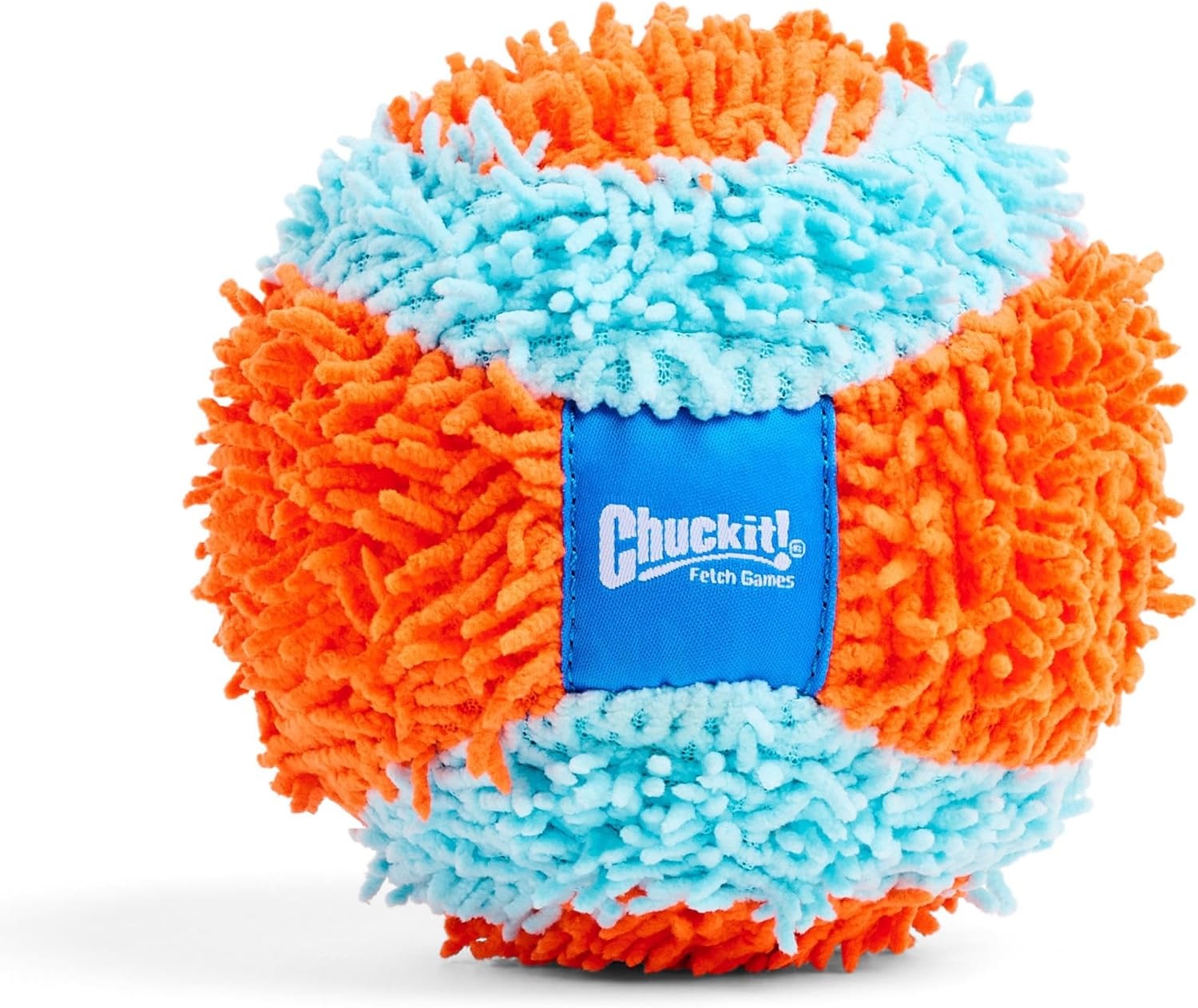 image:imageChuckit Indoor Fetch Ball Dog Toy for Dogs Interactive Dog Toys for Boredom 475 Inch Orange and BlueOrange Blue Fetch Ball