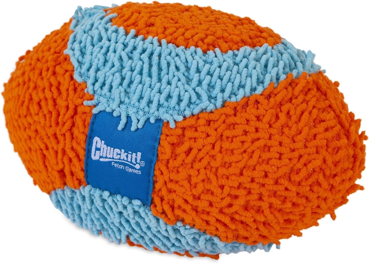 image:imageChuckit Indoor Fetch Ball Dog Toy for Dogs Interactive Dog Toys for Boredom 475 Inch Orange and BlueOrange Blue Roller