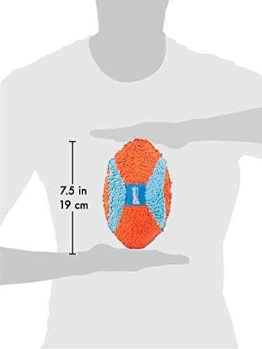 image:imageChuckit Indoor Fetch Ball Dog Toy for Dogs Interactive Dog Toys for Boredom 475 Inch Orange and BlueOrange Blue Roller