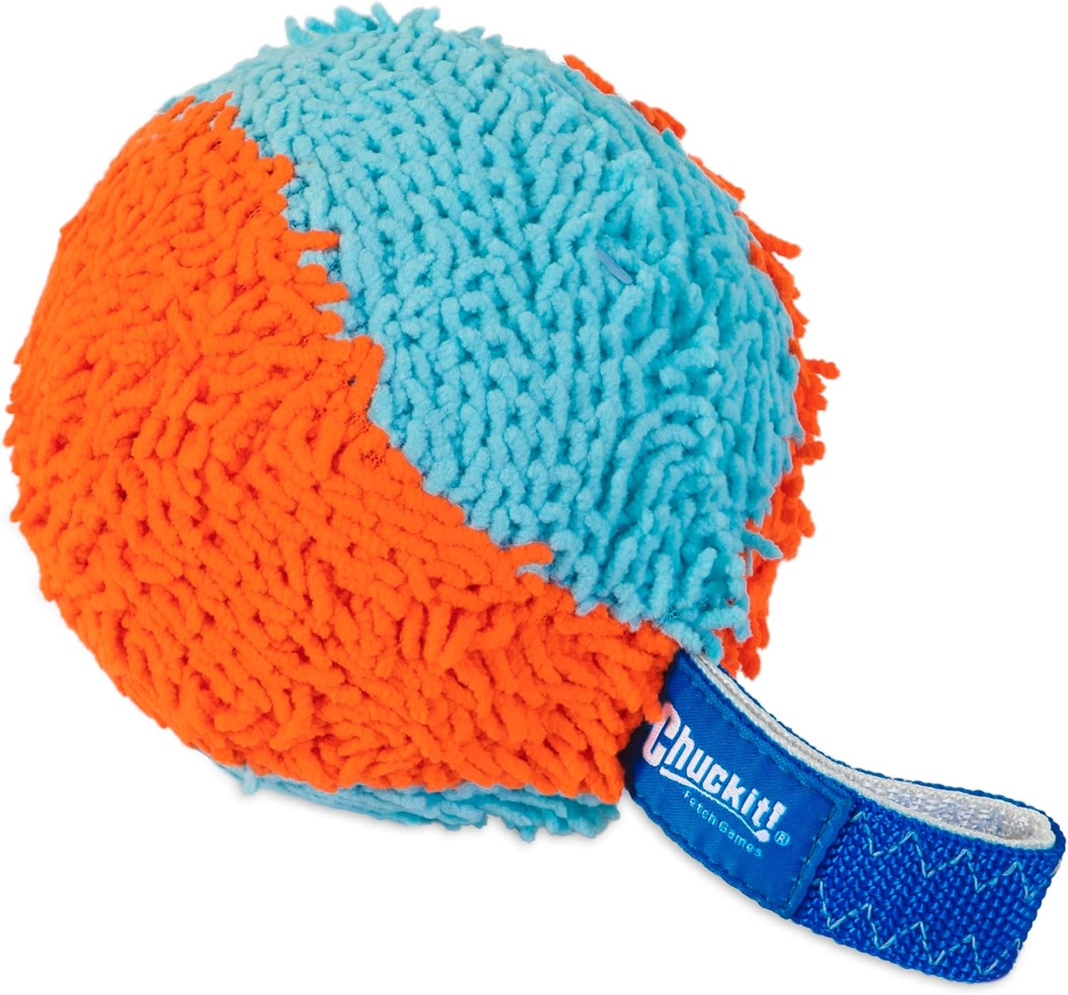 image:imageChuckit Indoor Fetch Ball Dog Toy for Dogs Interactive Dog Toys for Boredom 475 Inch Orange and BlueOrange Blue Shaker