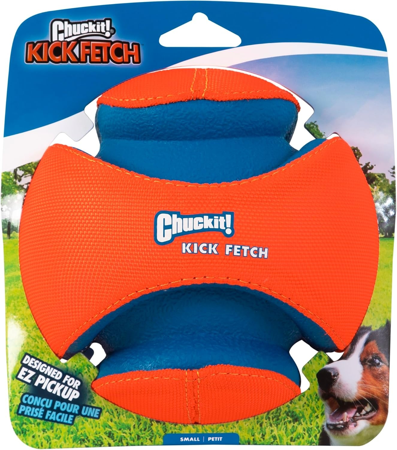 image:imageChuckit Kick Fetch Ball Dog Toy Small 6 InchSmall