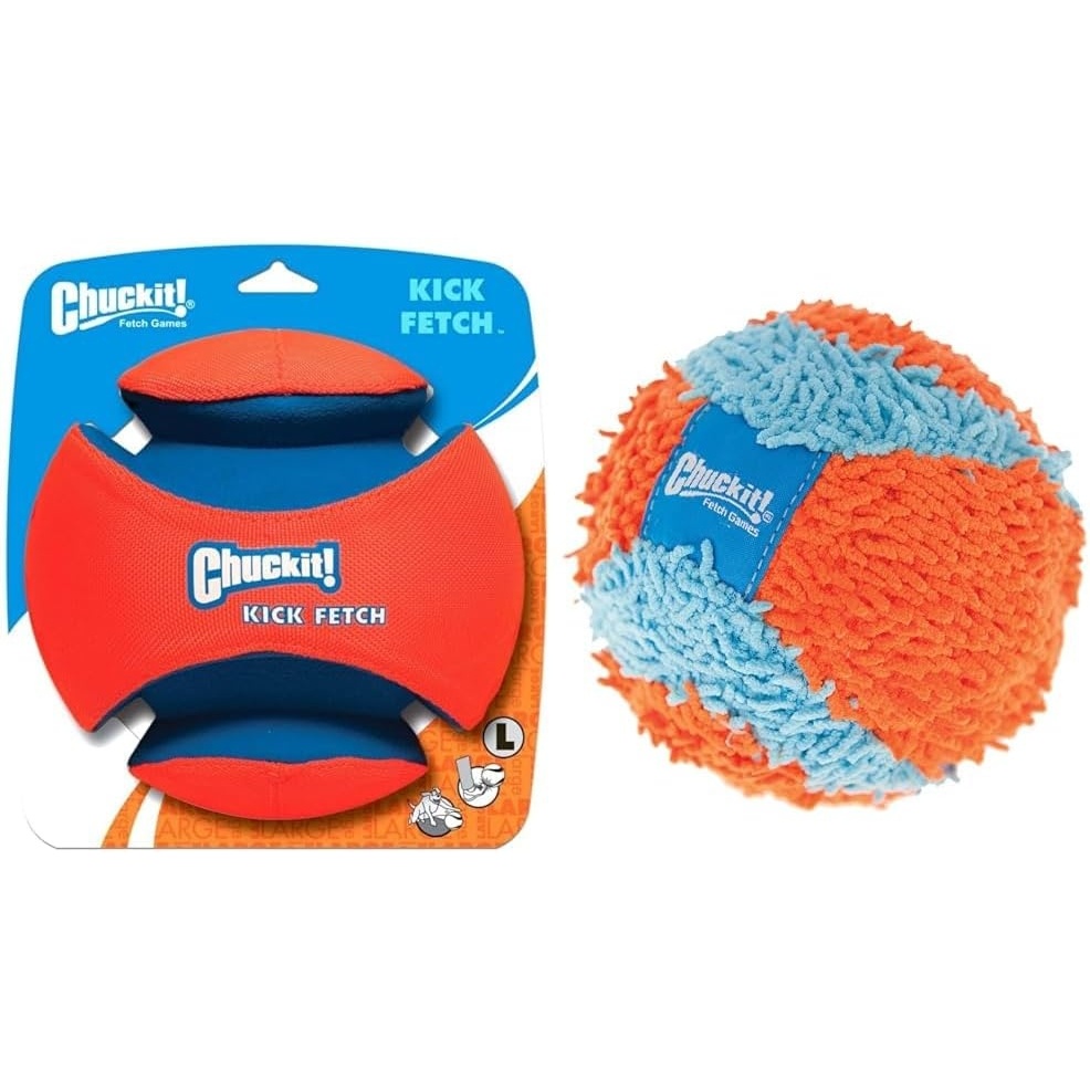 image:imageChuckit Kick Fetch Ball Dog Toy Small 6 InchLarge