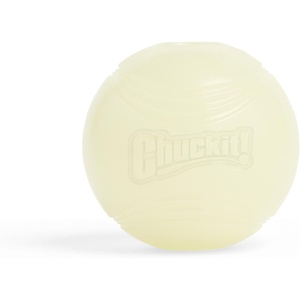 image:imageChuckit Glow in the Dark Bouncy Balls  Ball for Dogs Chuckit Dog Toy Max Glow Balls  Small 2 Inch Pack of 1Medium