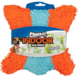 image:imageChuckit Indoor Fetch Ball Dog Toy for Dogs  Interactive Dog Toys for Boredom 475 Inch Orange and BlueOrange  Blue Fumbler