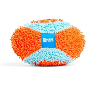 image:imageChuckit Indoor Fetch Ball Dog Toy for Dogs  Interactive Dog Toys for Boredom 475 Inch Orange and BlueOrange  Blue Roller