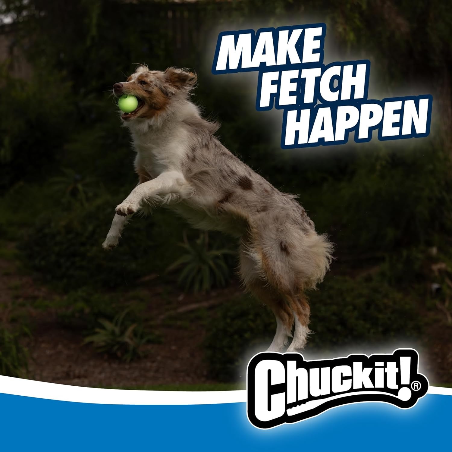 image:imageChuckit Pro Fetch Toy Dog Ball Launcher For Dogs Compatible With Any Medium Chuckit Medium Size 25 Inch Glow Ball18in
