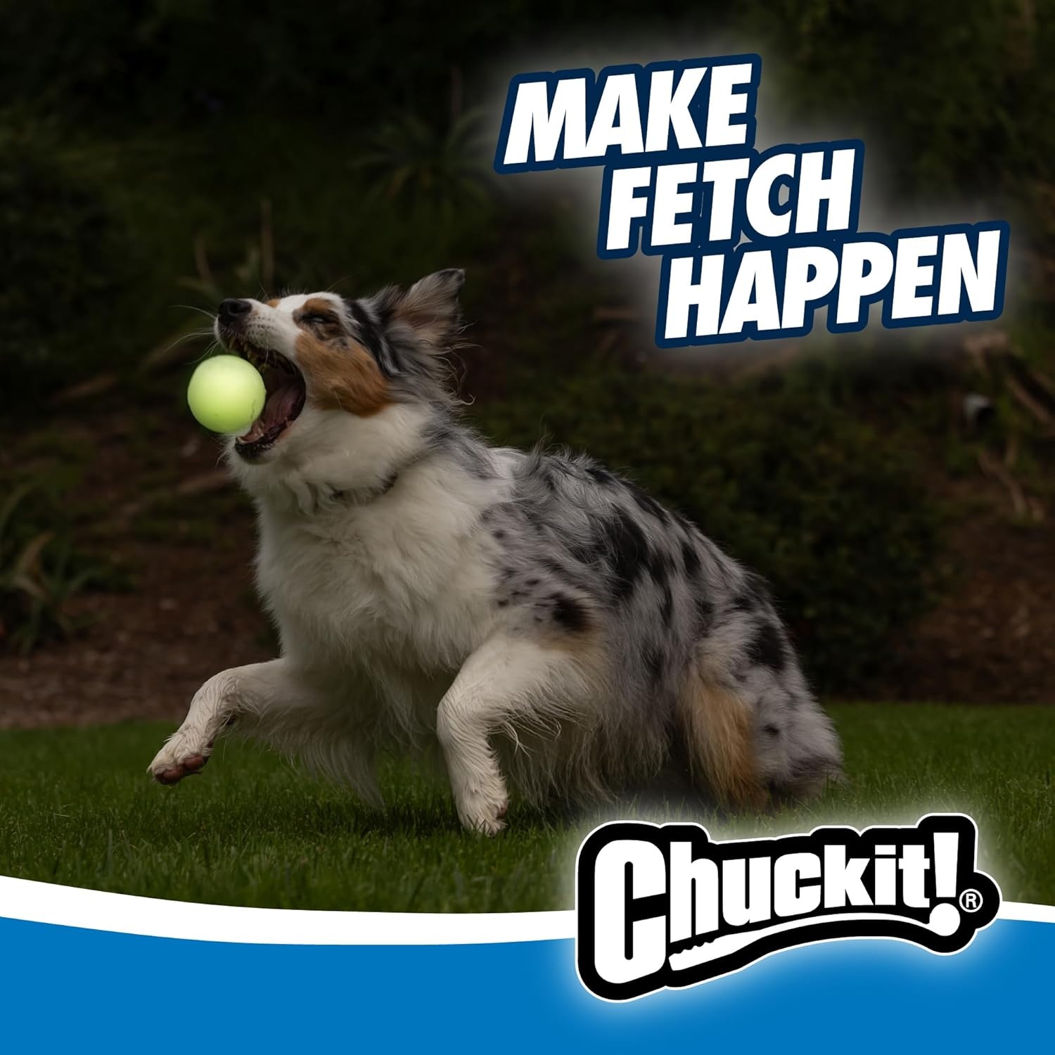 image:imageChuckit Pro Fetch Toy Dog Ball Launcher For Dogs Compatible With Any Medium Chuckit Medium Size 25 Inch Glow Ball25in
