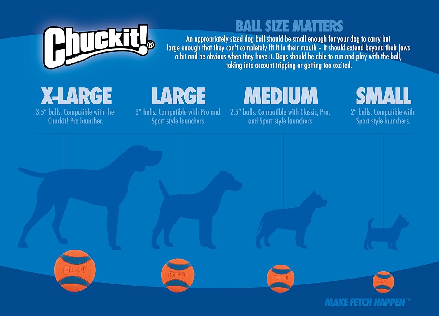 image:imageChuckit Air Fetch Ball Dog Toy Small 2 Inch Diameter for dogs 020 lbs Pack of 2Ball Medium