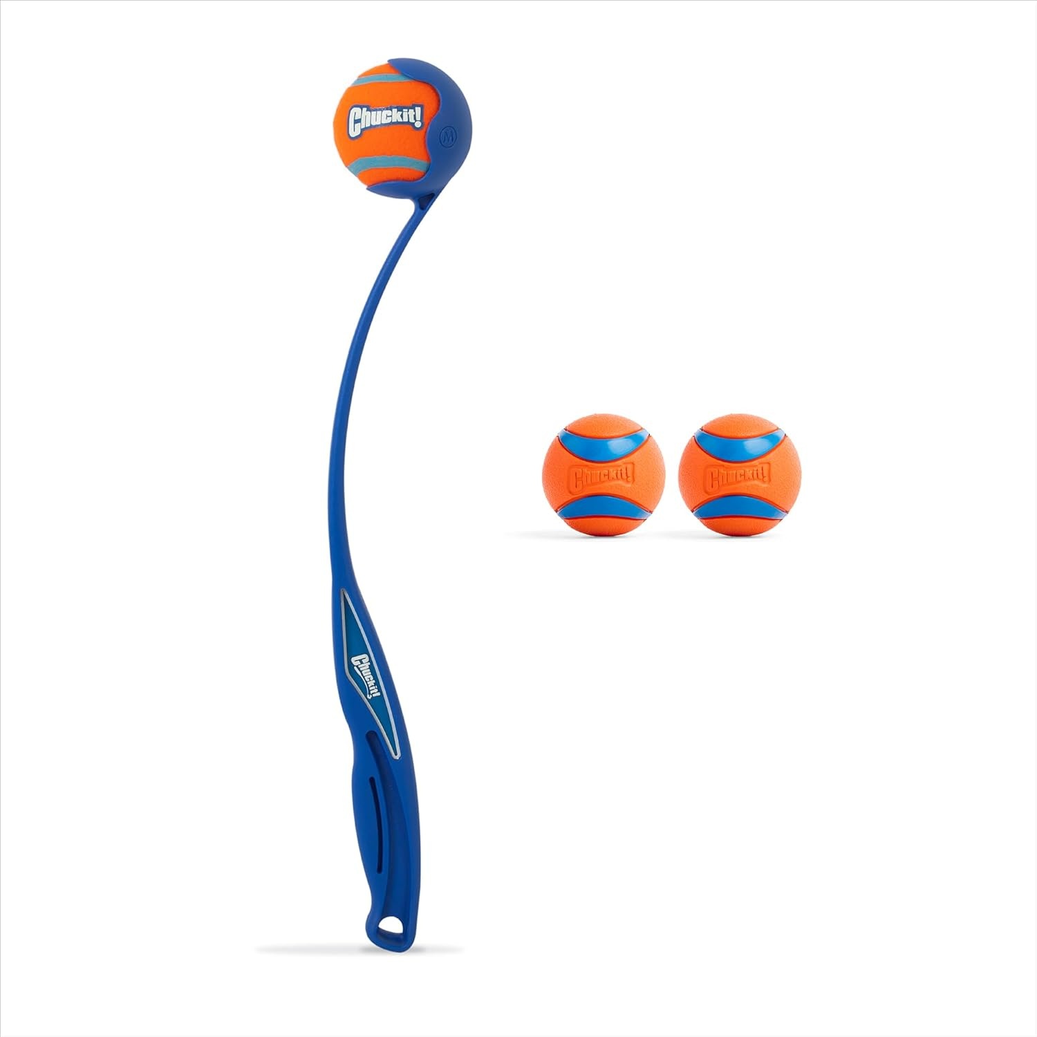 image:imageChuckit Sport 18M Dog Ball Launcher 18 Length Includes Medium Ball 25 For Dogs 2060 Pounds18in