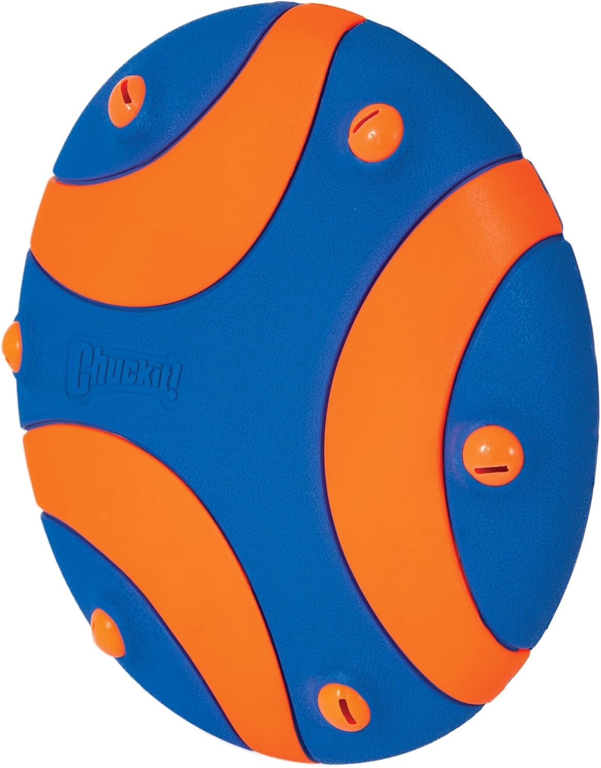 image:imageChuckit Whistle Flight Outdoor Dog Fetch Toy OrangeBlue 106 x 12 x 111 For Medium to Large Dogs