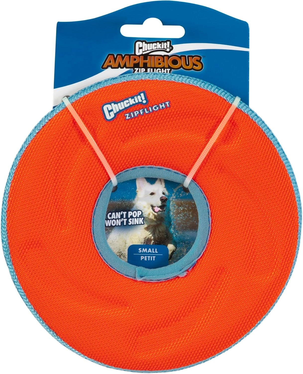 image:imageChuckit Zipflight Flying Disc Dog Toy Small 6 Green and light BlueSmall