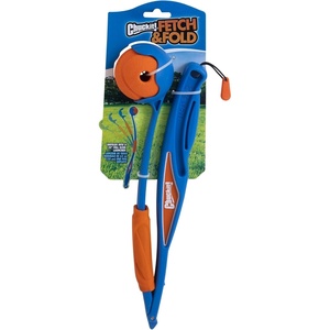 image:imageChuckit Fetch amp Fold 25M Dog Ball Launcher 25 Length Includes Medium Ball 25 For Dogs 2060 Pounds