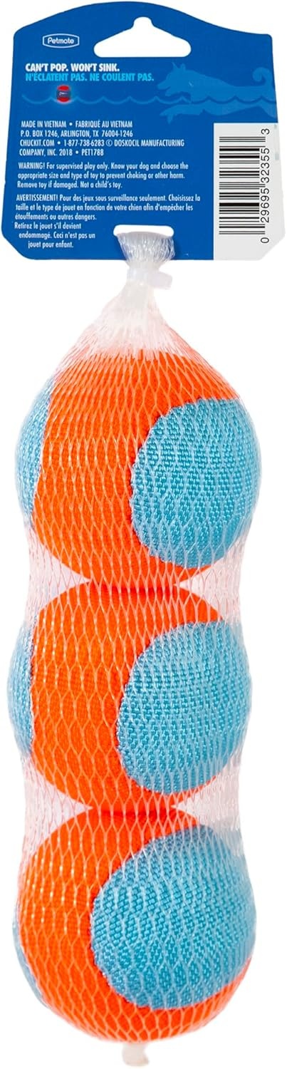image:imageChuckIt Amphibious Fetch Balls Set of 3 MediumMedium