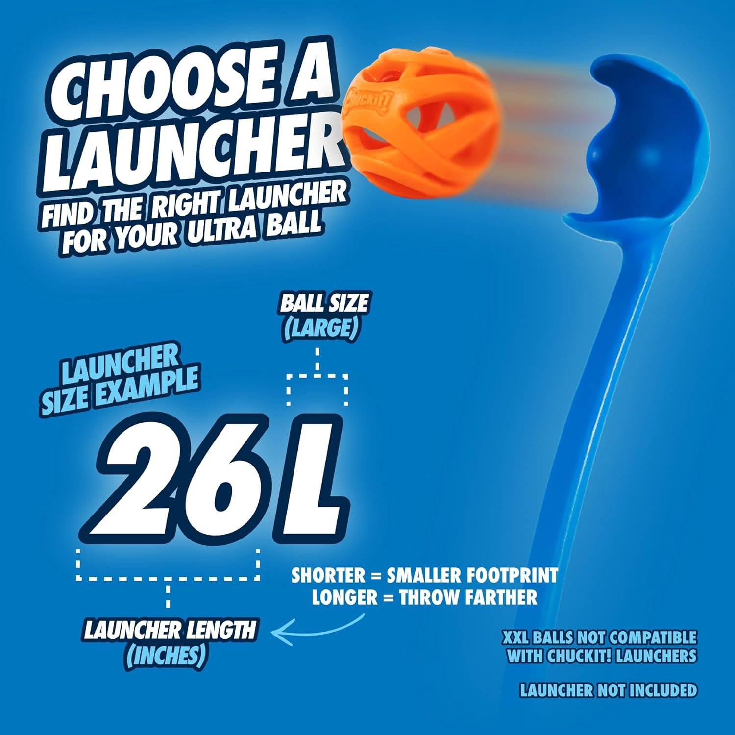 image:imageChuckit Air Fetch Ball Dog Toy Medium 25 Inch Diameter for dogs 2060 lbs Pack of 2Ball Large