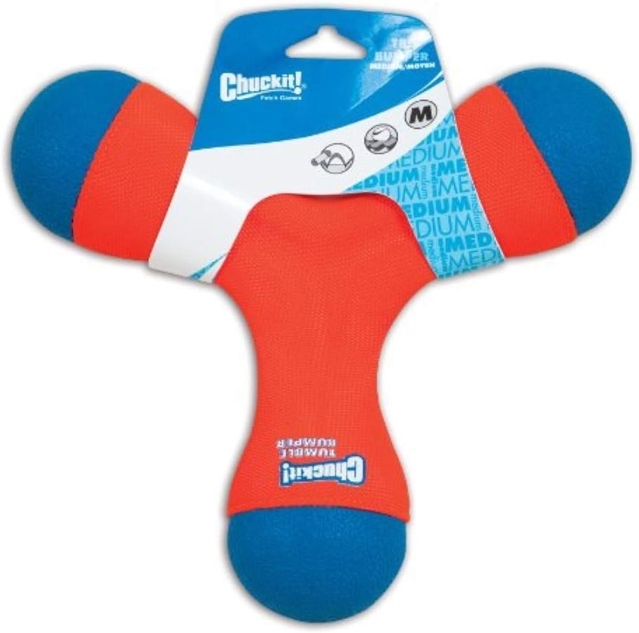 image:imageChuckit Amphibious Tumble Bumper Dog Toy Floats on waterLargeMedium
