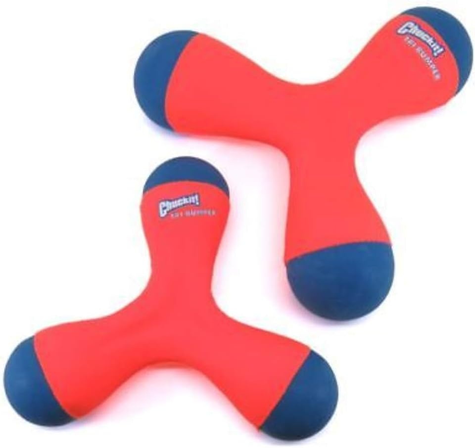 image:imageChuckit Amphibious Tumble Bumper Dog Toy Floats on waterLargeMedium Pack of 12