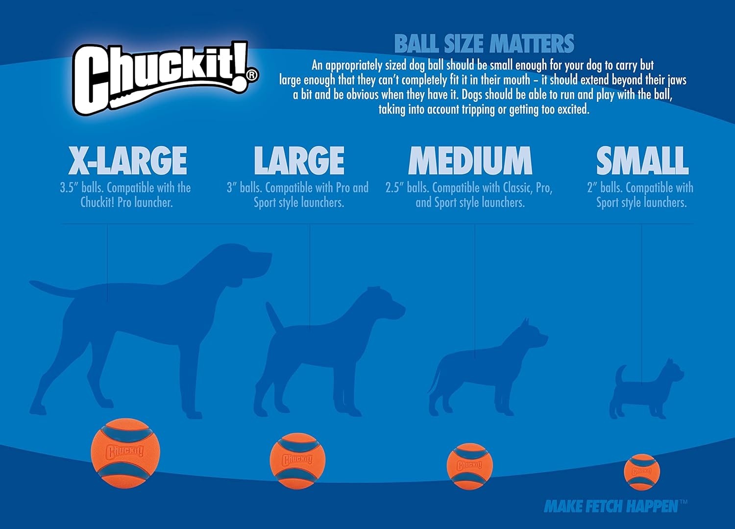 image:imageChuckit Dog Tennis Ball Dog Toy Large 3 Inch Diameter for dogs 60100 lbs Pack of 2Large 2 Count Pack of 12