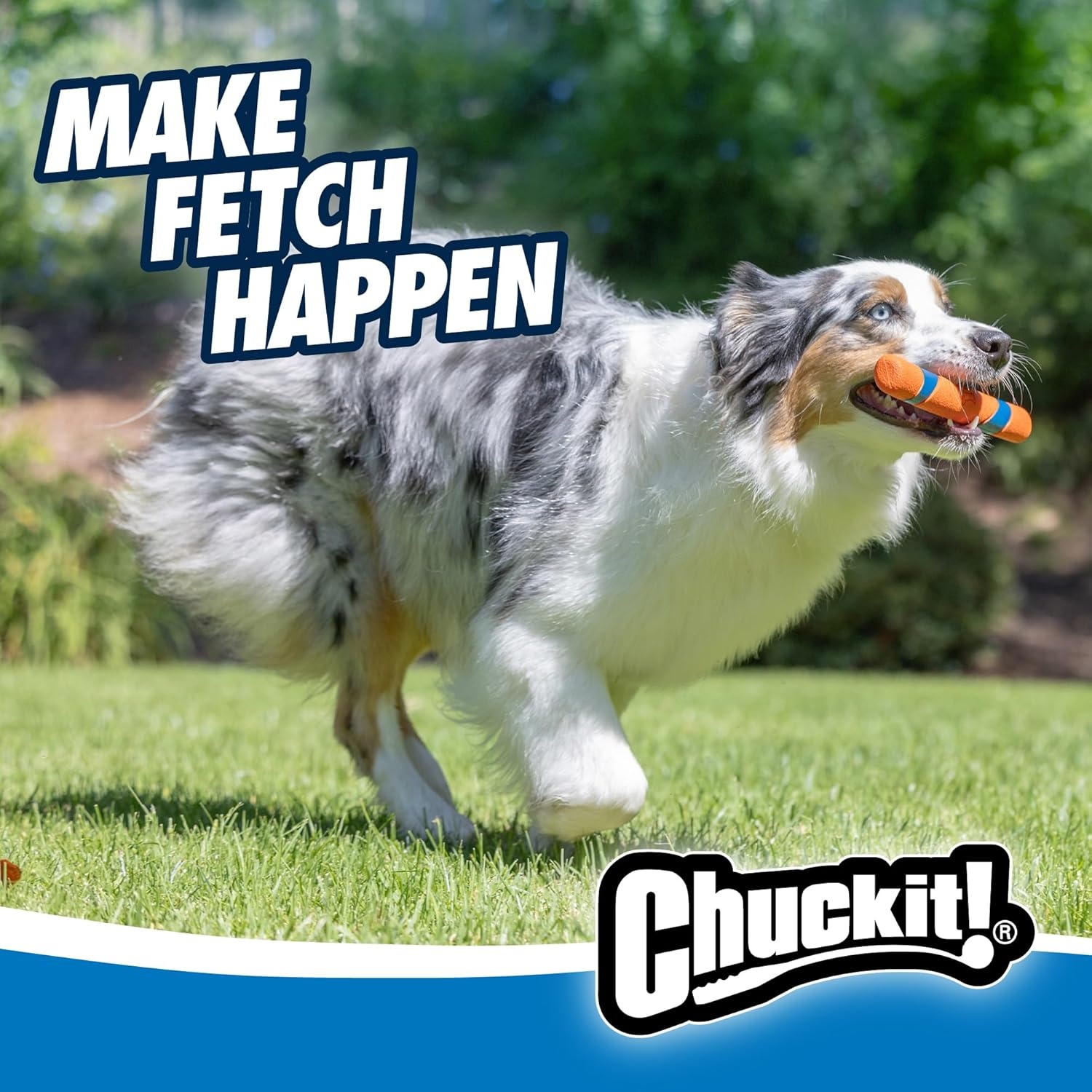 image:imageChuckit Interactive Dog Toy Ultra Fetch Stick 12 Inch Outdoor Dog Toy for All Breed SizesUltra Fetch