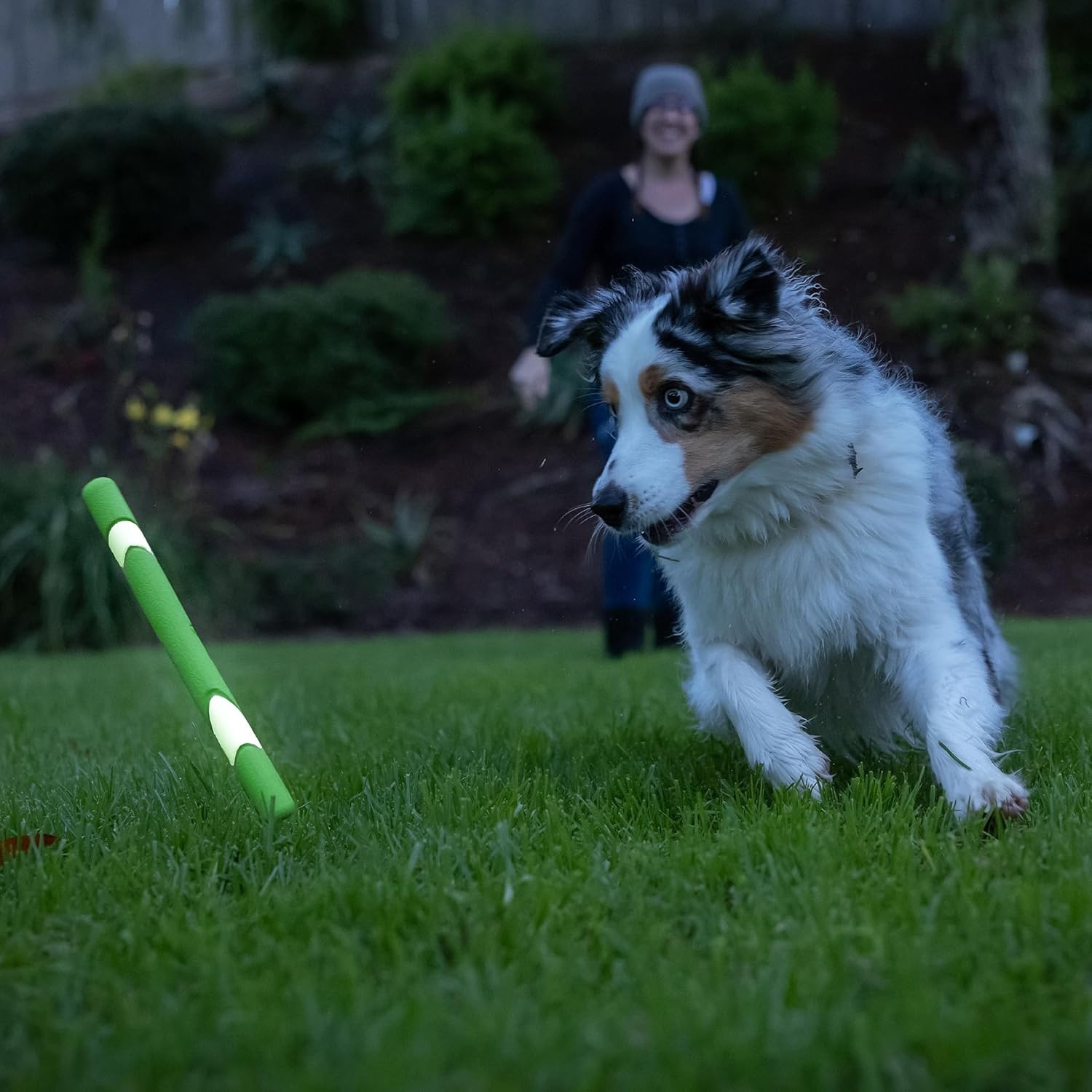 image:imageChuckit Max Glow Ultra Fetch Stick Outdoor Dog Toy 12 Inches for All Breed SizesDay n Night