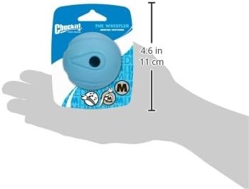 image:imageChuckit The Whistler Ball Dog Toy Medium 25 Inch Diameter for Dogs 2060 lbs Pack of 2 MulticolorMedium Pack of 1