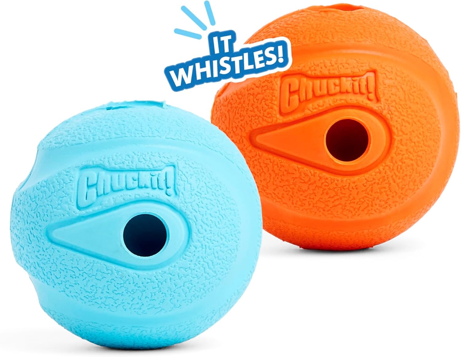 image:imageChuckit The Whistler Ball Dog Toy Small 2 Inch Diameter for Dogs 020 lbs Pack of 2Assorted