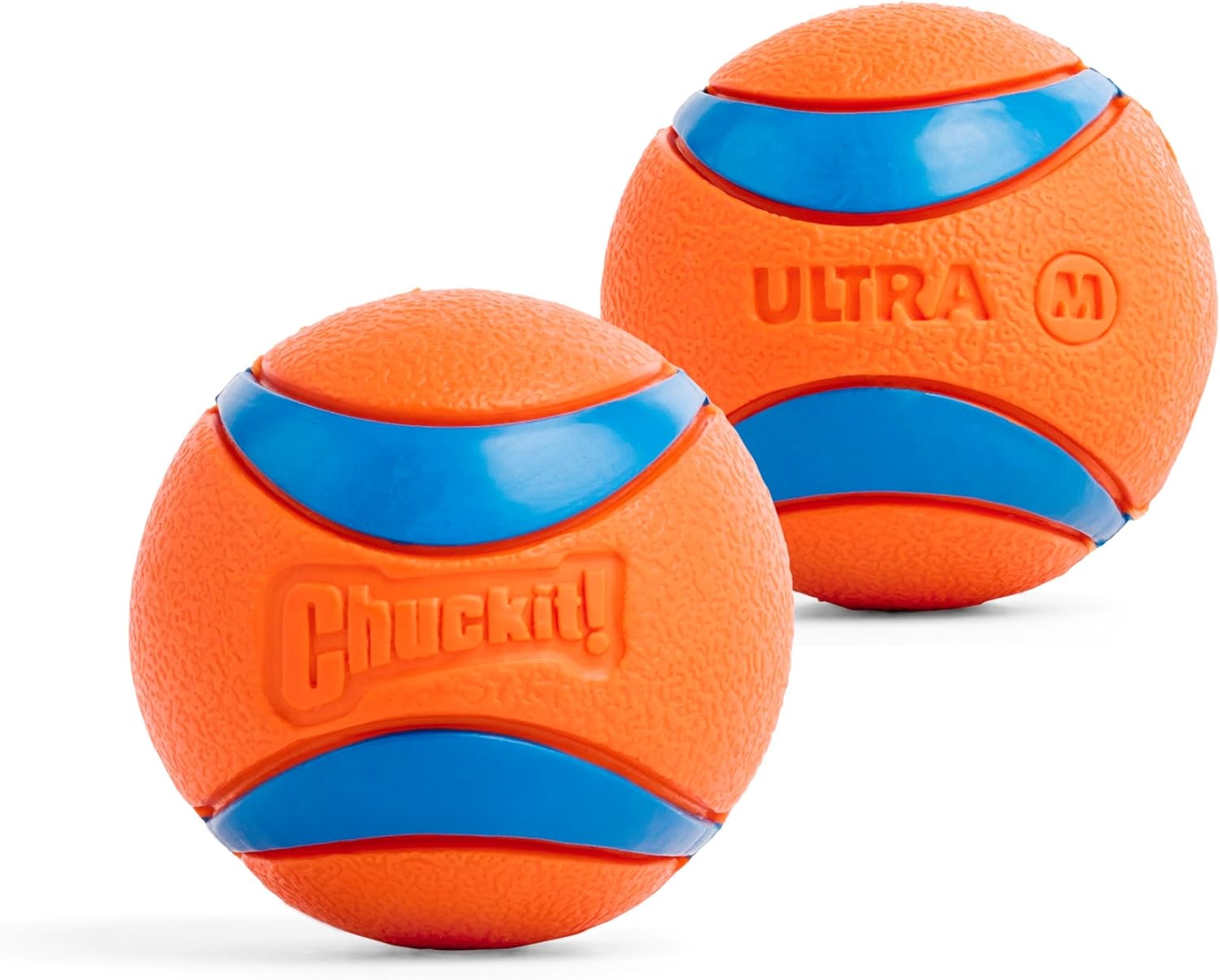image:imageChuckit Ultra Ball Dog Toy Medium Bouncy Fetch Balls For Dogs 2060 lbs Made from Durable Rubber Floating Water Pet Toys Size Medium 25inch Diameter Pack of 4Medium