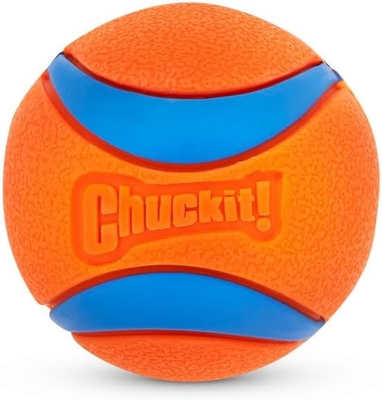 image:imageChuckit Ultra Squeaker Dog Ball Fetch Toy Medium 1 PackUltra