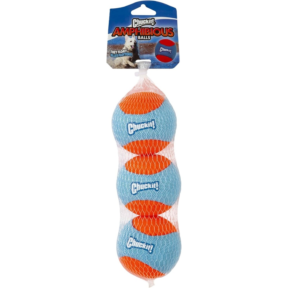 image:imageChuckIt Amphibious Fetch Balls Set of 3 MediumMedium