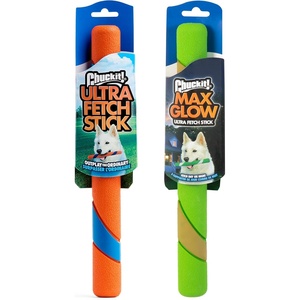 image:imageChuckit Max Glow Ultra Fetch Stick Outdoor Dog Toy 12 Inches for All Breed SizesDay n Night