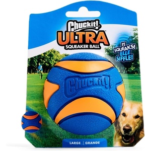 image:imageChuckit Ultra Squeaker Ball Dog Toy Large 3 Inch 1 Pack for Large BreedsSqueaker