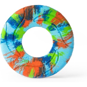 image:imageChuckit Amphibious ZipFlight Floating and Flying Disc Dog Toy Medium 85 Assorted Colors Orange And BlueGreen and BluePack of 1