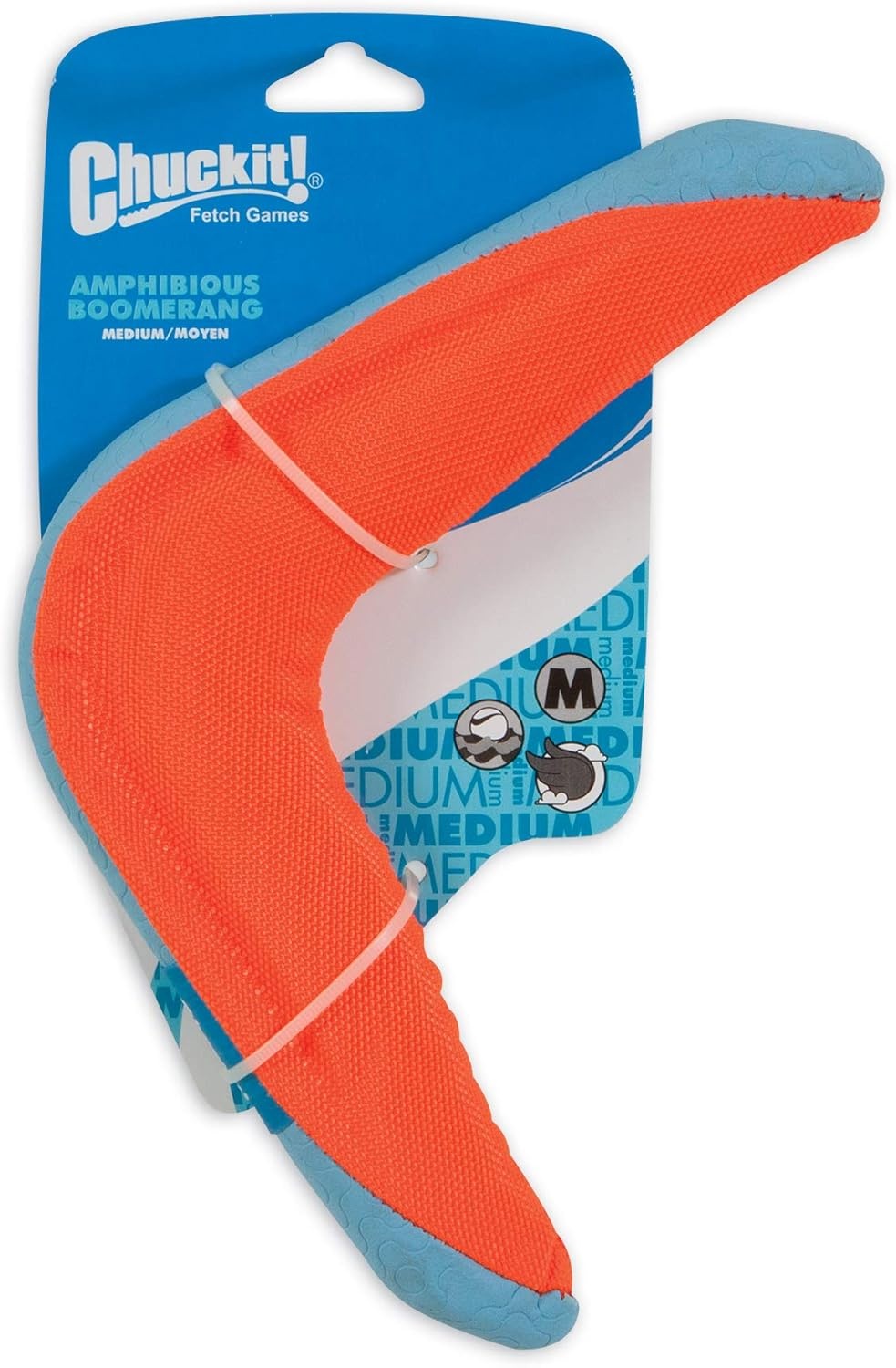 image:imageChuckit Amphibious Boomerang Fetch and Float Dog Toy Assorted ColorsMedium
