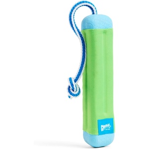image:imageChuckit Amphibious Bumper Fetch Stick Toy for Dogs  Floats in Water  Interactive Dog Toys to Keep Them Busy  Tough Rubber Nylon and Foam  NonSlip Rope Handle  Size Medium  Assorted ColorsMedium